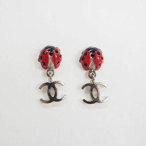 Chanel deals ladybug earrings